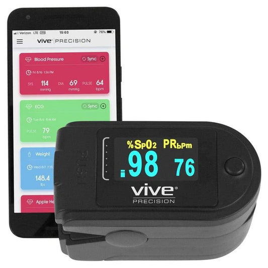 Pulse Oximeter Compatible with Smart Devices